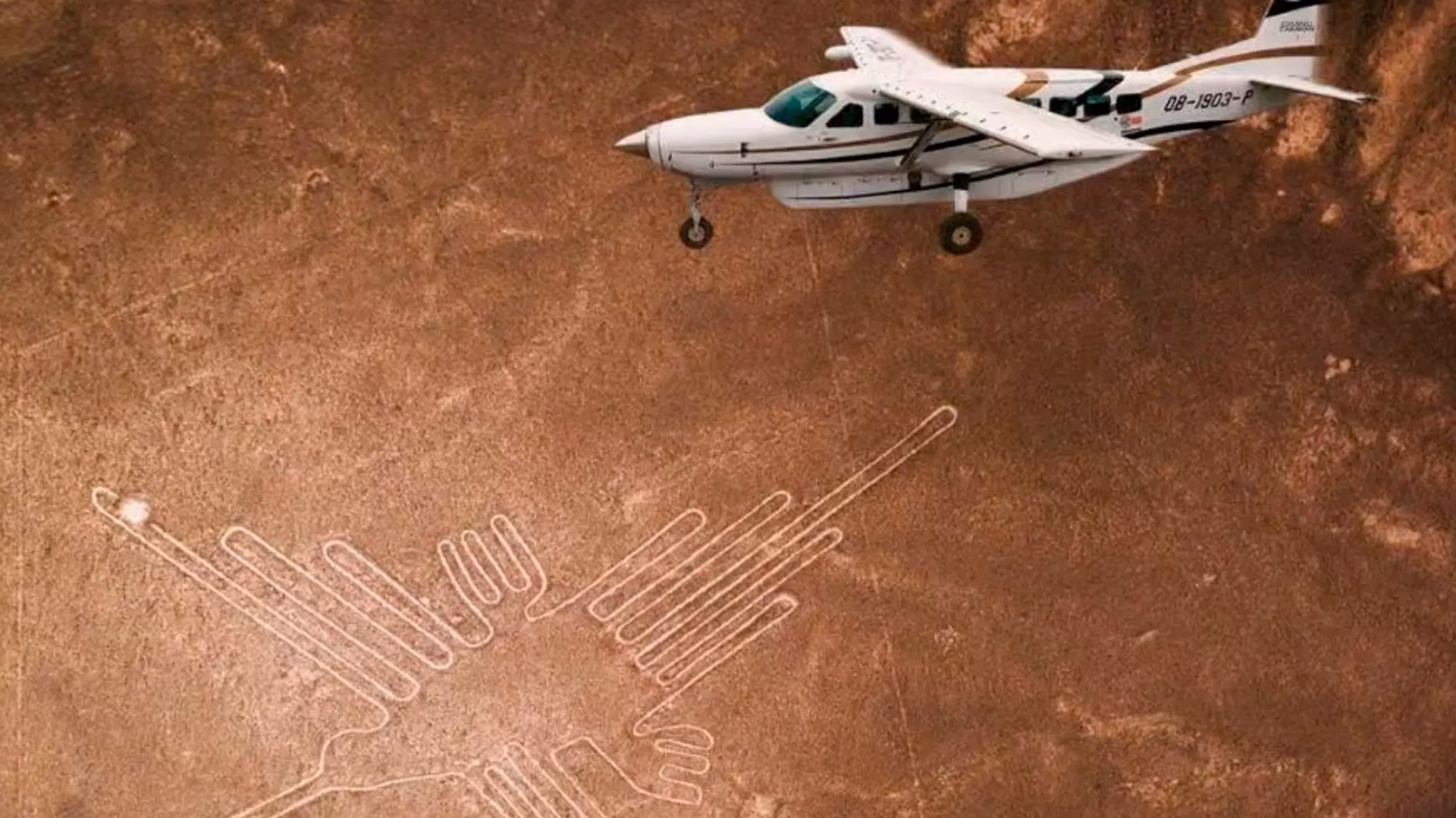 Nazca Lines Overflight from Ica