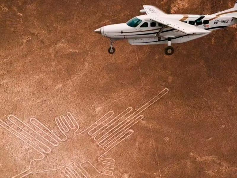 Nazca Lines Overflight from Ica